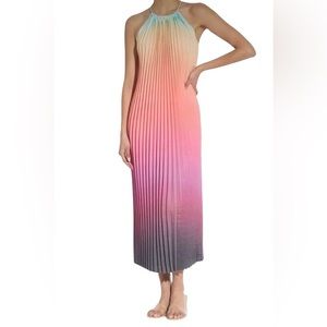 For The Republic x REVOLVE Rainbow Ombre Maxi Dress - 2X